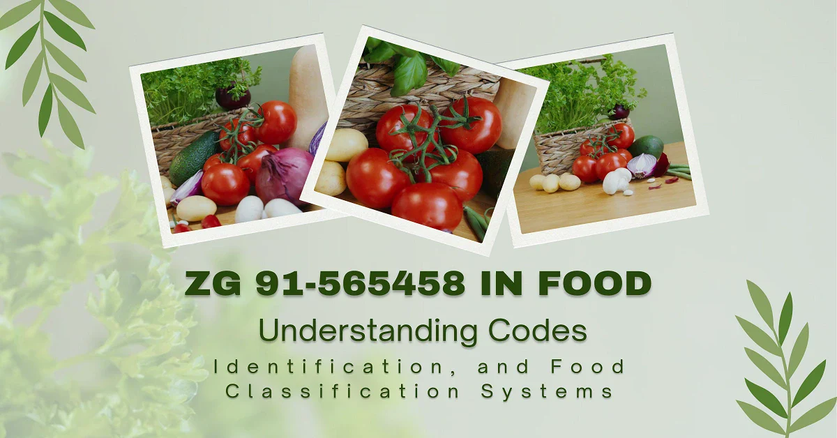 zg 91-565458 in food: Understanding Codes, Identification, and Food Classification Systems